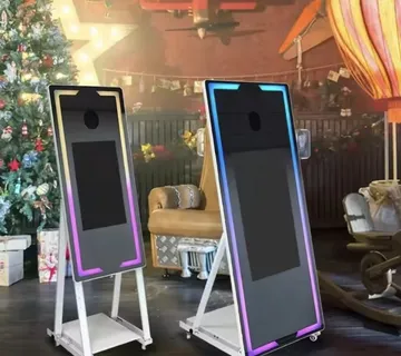 Photo Booth 45 inča SELFI ZRCALO s HD kamerom + kutija - cover