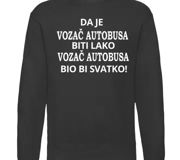 Pulover da je vozač autobusa biti lako - cover