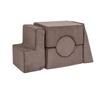 Estetski set oblika od 5 elemenata - smeđi - cover