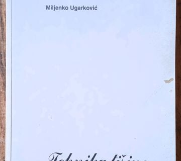 TEHNIKA TIŠINE Miljenko Ugarković SISAK - cover