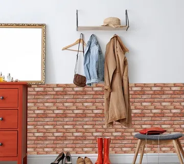 3D zidna panel naljepnica - bricks - cover