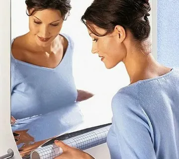 Zidna naljepnica- ogledalo 60x100 cm - cover