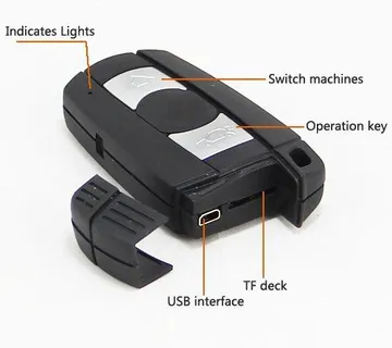 ★ HD 720P Mini IR Noćna Kamera Privjesak za ključ (noćno snimanje) - cover