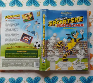 Disney - Šiljine sportske vratolomije  DVD - cover