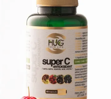 HUG SUPER C ANTIOKSIDANT 60 KAPS - cover