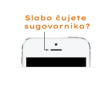 iPhone 6 * 7 * 8 original ušni zvučnik za razgovor - cover