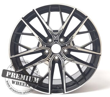 ALU FELGA BMW 5X112 18″ BHE5080CP ET50 CRNA SA POLIRANIM - cover