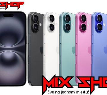 Apple Iphone 16 256GB ◆NOVO◆GARANCIJA◆RAZNE BOJE◆ZAMJENA DA◆ 256 GB - cover