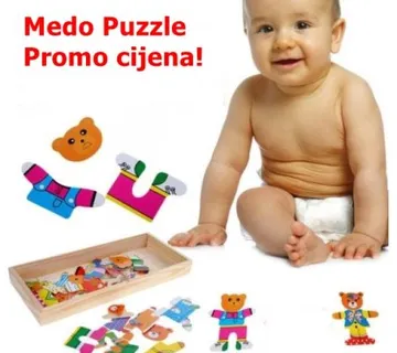 Medo puzzle oblačenje - cover