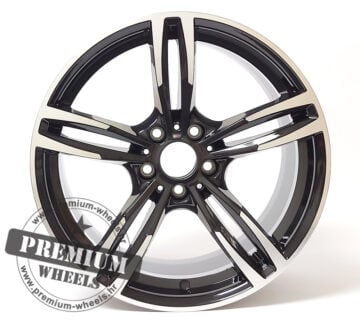 ALU FELGA BMW 5X120 18″ BK855CP ET34 CRNA SA POLIRANIM - cover