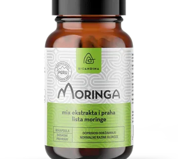 BIOANDINA MORINGA 60 KAPS - cover