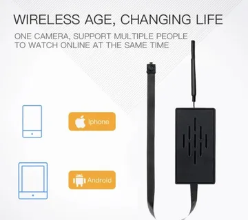 SKRIVENA MINI NAJMANJA KAMERA za TESTOVE WiFi bežična - cover