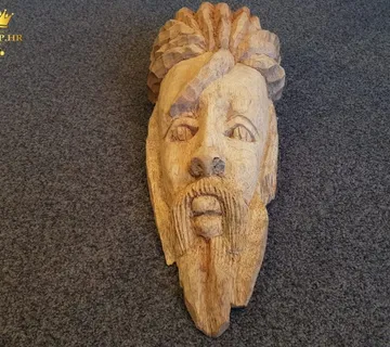 DRVENA MASKA RUČNI RAD / R1, RATE ! - cover