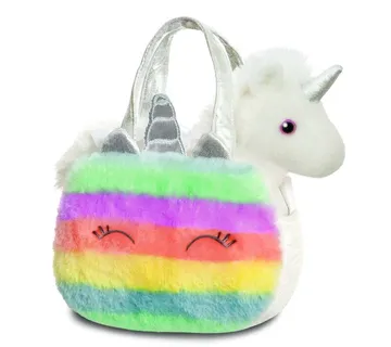 Jednorog u torbici plišana igračka 21cm - cover