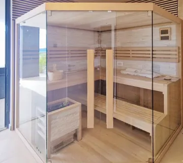 Zadar, Kožino - luksuzna vila s bazenom(240m2), pogled na more - cover