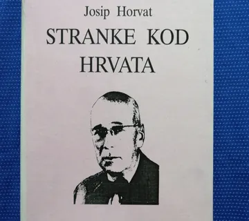 Josip Horvat – Stranke kod Hrvata - cover
