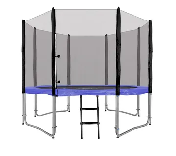 Trampolin 10FT 305cm - plavi - cover