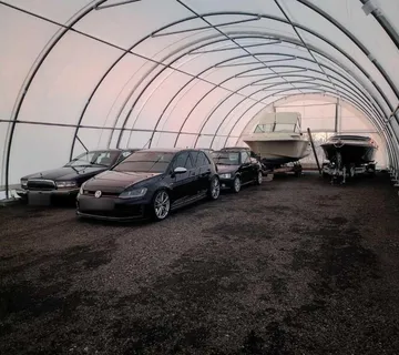 Montažna hala / montažni šator 9.15x12m 4,5m (V) 110m2 DOSTUPNO ODMAH - cover