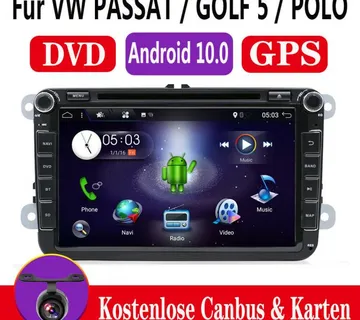 Golf 5 6 passat B6 B7 original ANDROID MULTIMEDIJA Parking kamera - cover