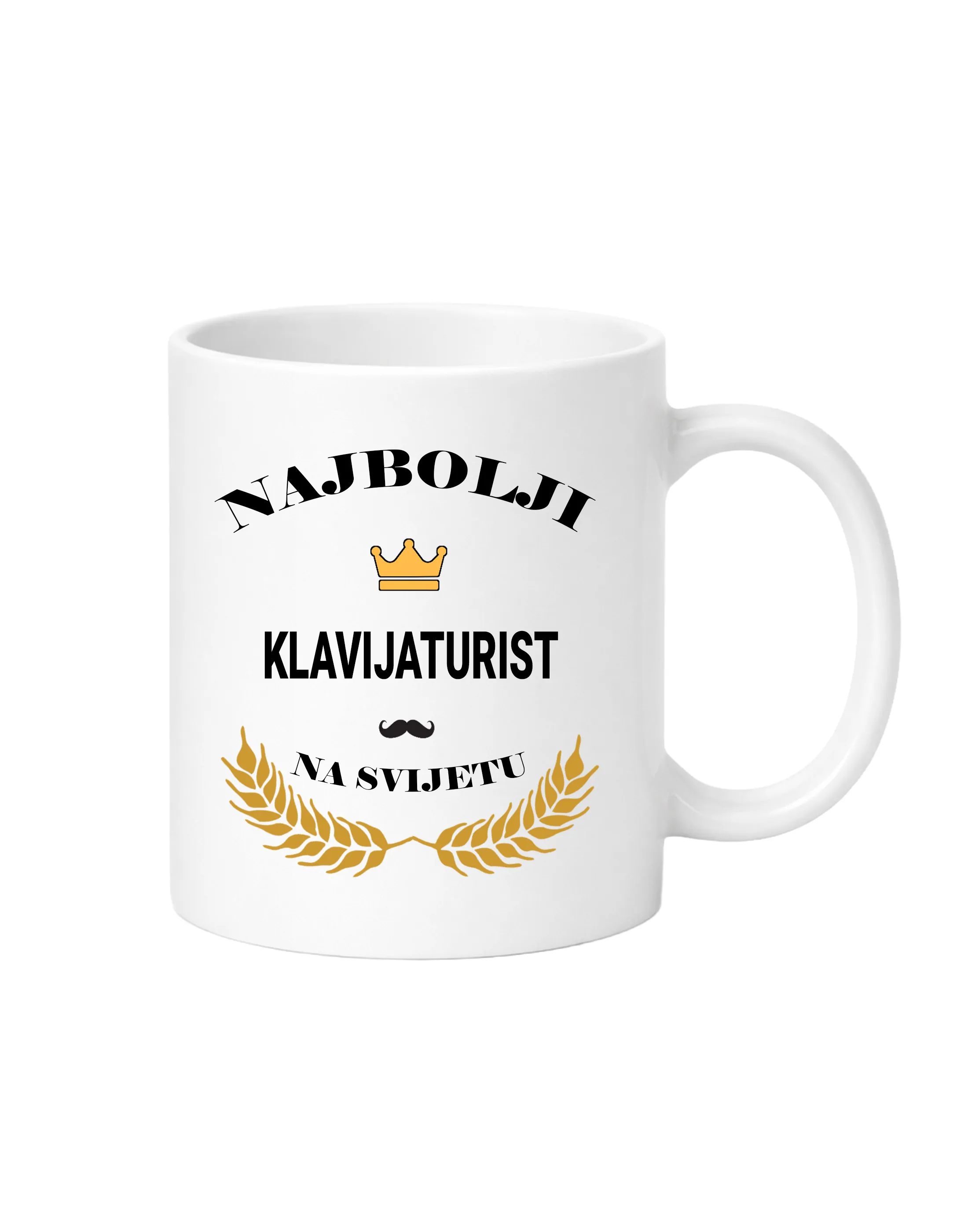 Šalica za najboljeg klavijaturistu - cover