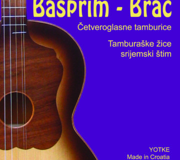 Žice za basprim - BRAČ - cover
