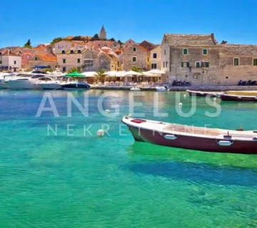 Hvar, Vrboska - građevinsko zemljište u mirnom području s pogledom na - cover