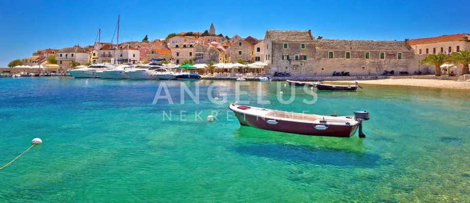 Hvar, Vrboska - građevinsko zemljište u mirnom području s pogledom na - cover