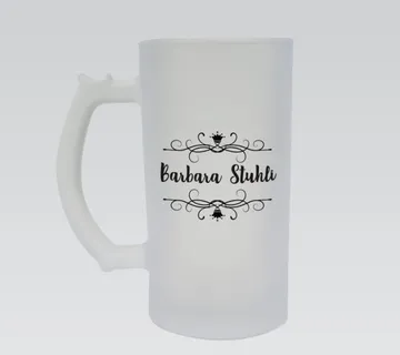Personalizirana staklena pivska krigla za kraljice i kraljeve - cover