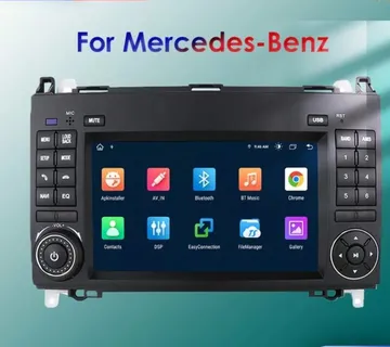 AKCIJA CRAFTER SPRINTER VITO VIANO original radio multimedija 2din - cover