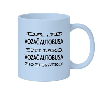 Šalica da je vozač autobusa biti lako - cover