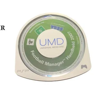 PSP IGRICA FOOTBALL MANAGER HANDHELD 2007 / R1, RATE! - cover