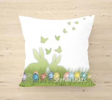 Jastuk Sretan Uskrs - cover