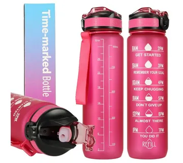 Bočica za vodu 1L pink - cover