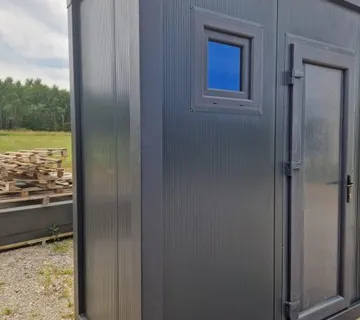 NOVO - SANITARNI WC KONTEJNER antracit 1,2x2,2m - 091 324 9999 - cover