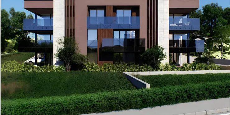 Labin, novoizgrađeni stan u urbanoj vili S1 - cover