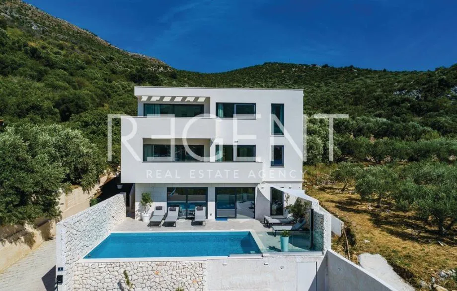 Zaton, Dubrovnik - Moderna vila uz more 210m2 - cover