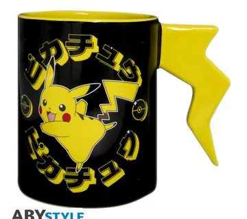 Šalica Pokemon Pikachu Lightning Bolt 3D 460ml - cover