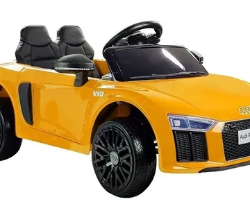 Licencirani auto na akumulator Audi R8 Spyder - žuti - cover