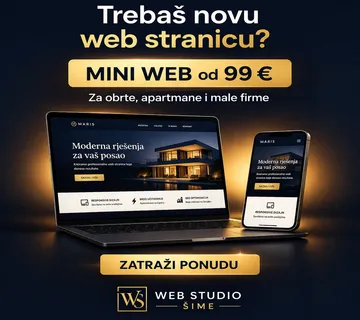 Izrada web stranica za apartmane, obrte i male tvrtke - cover