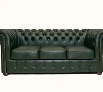 Chesterfield Trosjed Class Leather | 3-sjedišta - cover