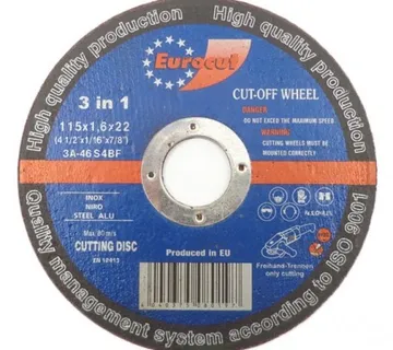 Rezna ploča za metal 115X1,6 Eurocut - cover