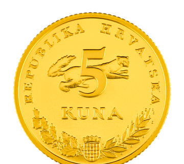 ZLATNA KUNA - 5 KUNA - cover