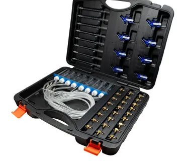 Common rail set mjerača protoka goriva s adapterima za V8 motore - cover