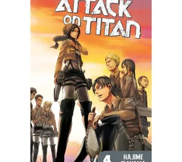 Attack on Titan vol. 4 - cover