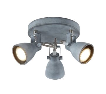 Zidna svjetiljka (lampa) C9989A-3 - Svijetlo siva 3XGU10 - cover