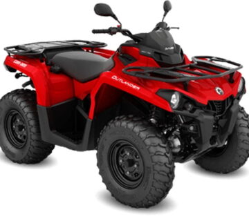 CAN-AM OUTLANDER STD 450 T-60 km/h - cover