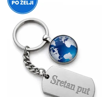 Za sretan put – privjesak s gravurom - cover
