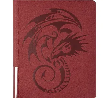 Dragon Shield Card Codex Zipster Blood Red Binder - cover