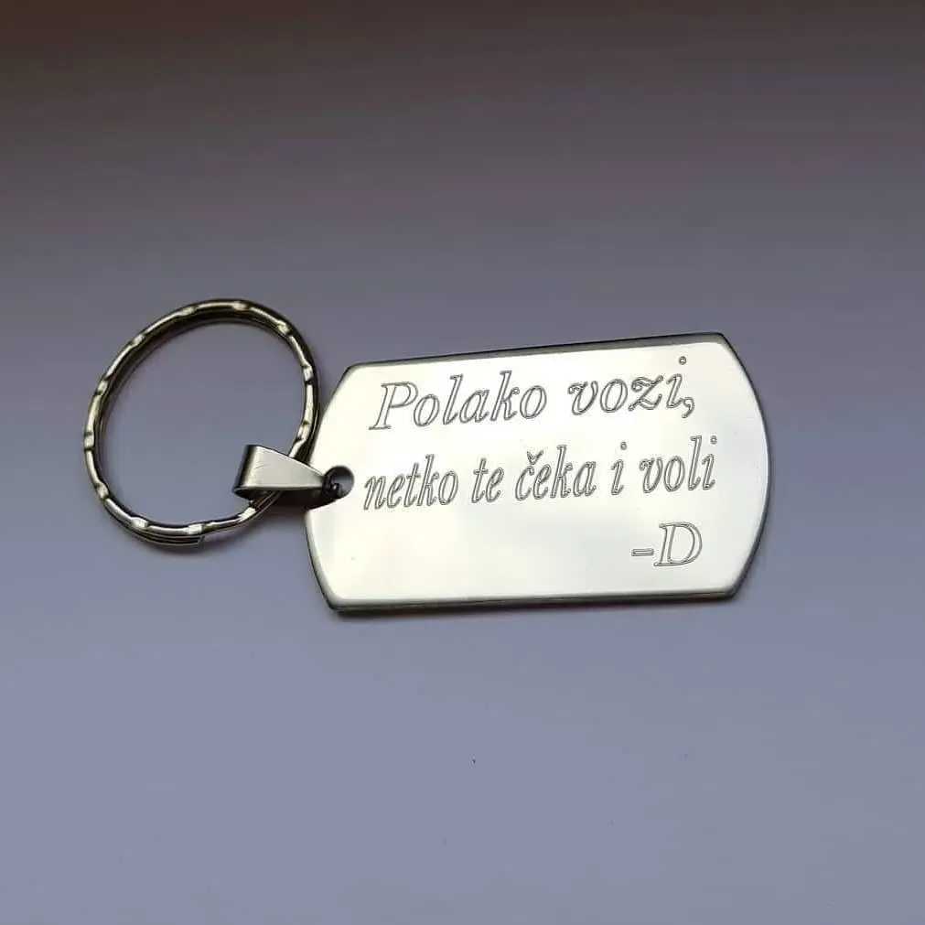 Privjesak “ČELIČNA PLOČICA” - cover