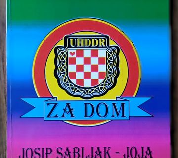 ZA DOM Zbirka pjesama Josip Sabljak Joja DOMOVINSKI RAT - cover